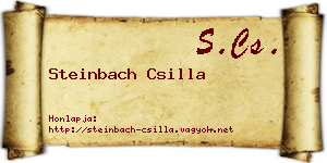 Steinbach Csilla névjegykártya